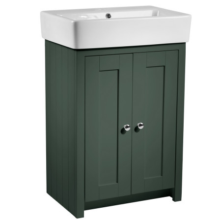 Tavistock Lansdown 575mm Sherwood Green Vanity Unit