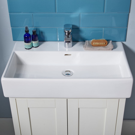 LAN700BLW/LAN700C Tavistock Lansdown 700mm Unit Linen White with Basin (3)