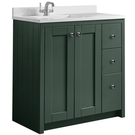 Tavistock Lansdown 800mm Sherwood Green Underslung Vanity Unit