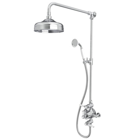Tavistock Lansdown Exposed Dual Function Chrome Shower System