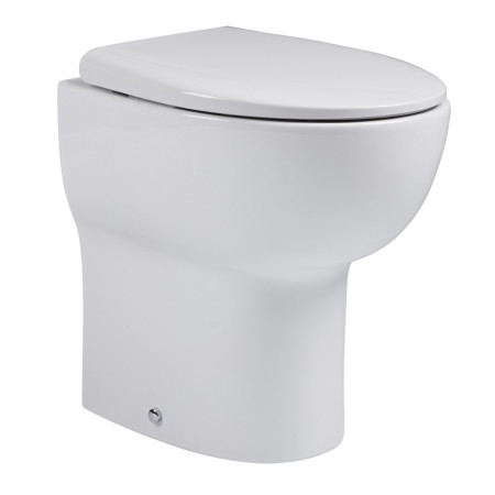 DC14027 Tavistock Loft Comfort Height Back to Wall WC with Seat