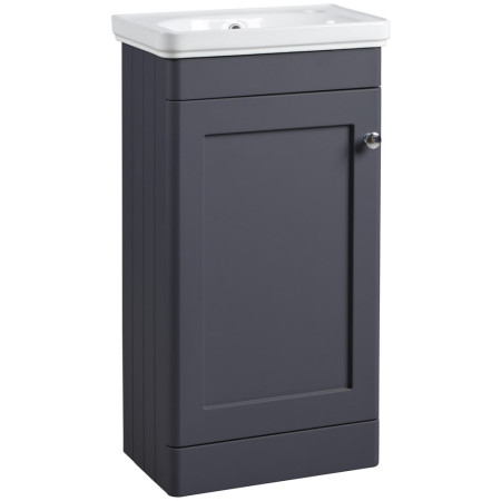 Tavistock Marston 450mm Cloakroom Unit in Matt Dark Grey with Basin