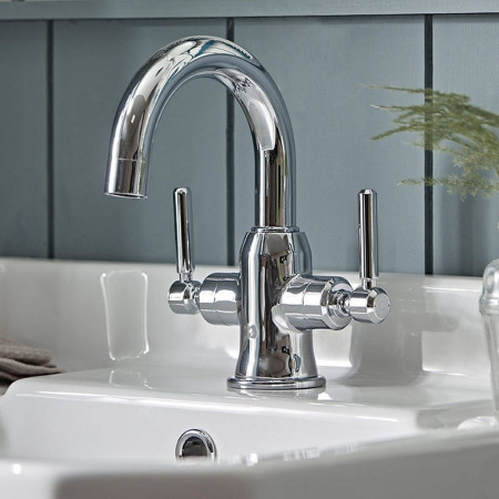 TMS11 Tavistock Marston Basin Mixer with Click Waste in Chrome (2)