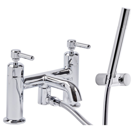 Tavistock Marston Bath Shower Mixer in Chrome