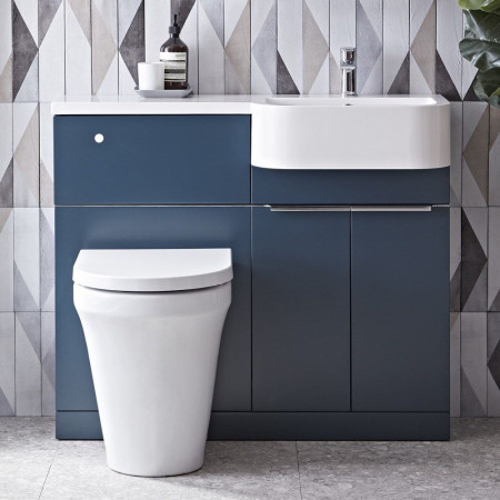 MAT12ROB/MAT12BR Tavistock Match 1200mm Right Hand Oxford Blue Combination Unit Lifestyle