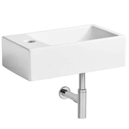 Tavistock Matrix Wall Hung Left Handed Cloakroom Basin