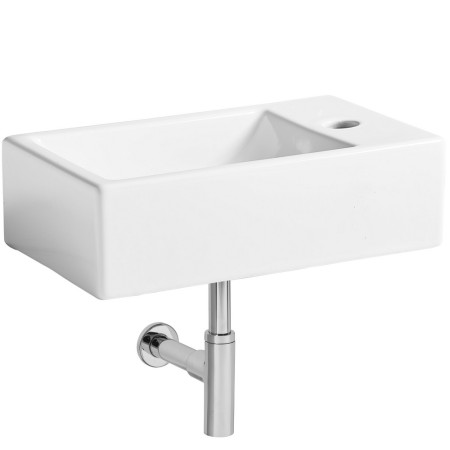 Tavistock Matrix Wall Hung Right Handed Cloakroom Basin