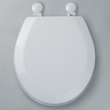 MSM1W Tavistock Meridian Toilet Seat in White Lifestyle