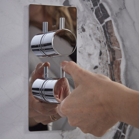 SMT1611 Tavistock Merit Dual Function Diverter Concealed Shower System Chrome (7)