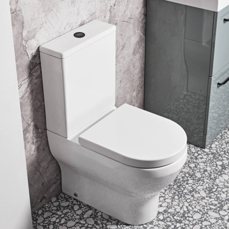 PCF950S Tavistock Micra Evo Comfort Height Fully Enclosed Rimless WC Lifestyle