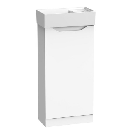 Tavistock Nimble 400mm Cloakroom Vanity Unit with Basin in Matt White