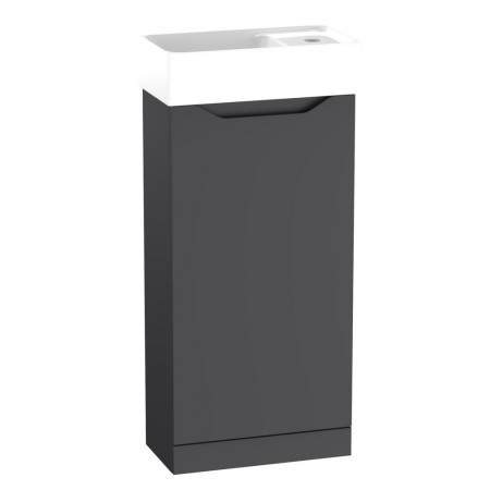 Tavistock Nimble 400mm Cloakroom Vanity Unit with Basin in Storm Grey