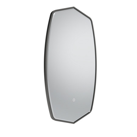 Tavistock Oxygen 450 x 800mm Illuminated Gunmetal Traditional Mirror