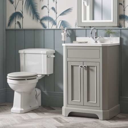 DC4002 Tavistock Pebble Grey Wooden Toilet Seat (3)