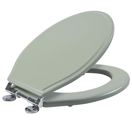 DC4002 Tavistock Pebble Grey Wooden Toilet Seat (2)