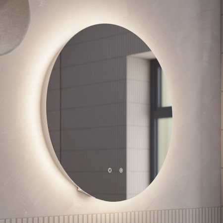 PPM80C Tavistock Portal Pro 800mm Circular Illuminated Mirror Lifestyle