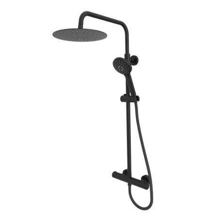 Tavistock Quantum Black Thermostatic Dual Function Bar Shower