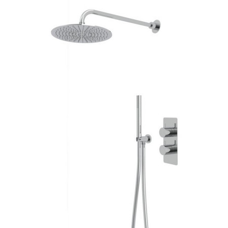 Tavistock Quantum Chrome Dual Function Concealed Shower System