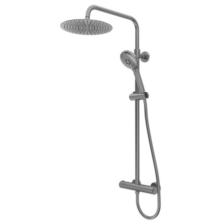 Tavistock Quantum Gunmetal Thermostatic Dual Function Bar Shower