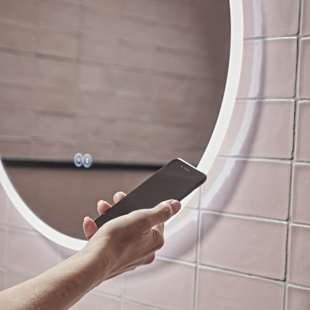 RSM800C Tavistock Resonate Bluetooth 800mm Illuminated Mirror (3)