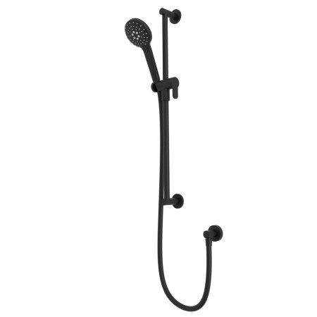 Tavistock Round Black Shower Kit