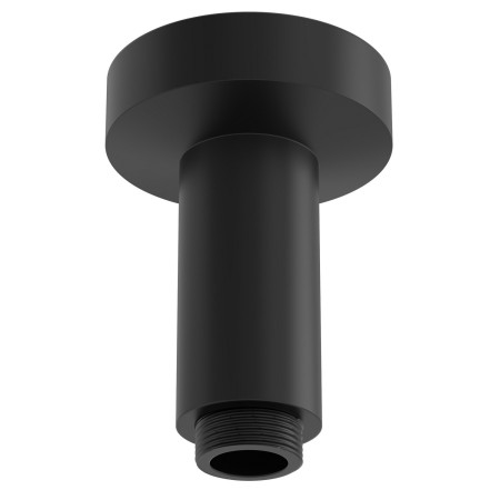 Tavistock Round Short Brass Black Ceiling Shower Arm