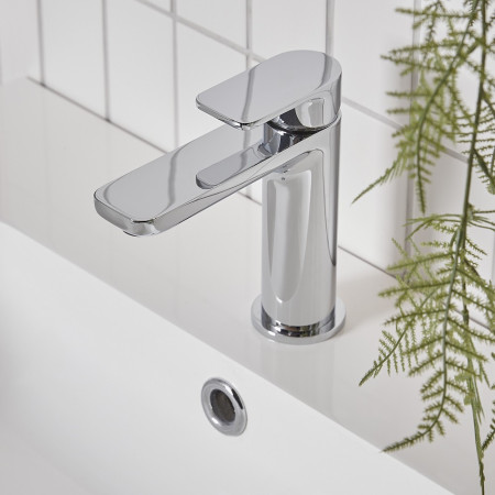 TSV61 Tavistock Savour Mini Basin Mixer with Click Waste in Chrome (2)