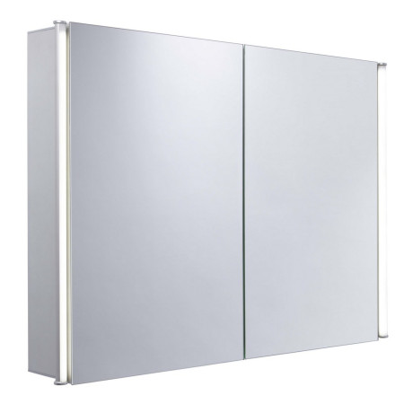 Tavistock Sleek Large Double Door Illuminated Cabinet