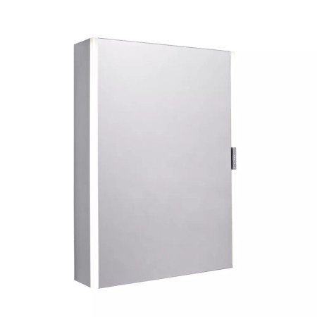 SDC050U Tavistock Slide Single Door Illuminated Bathroom Cabinet