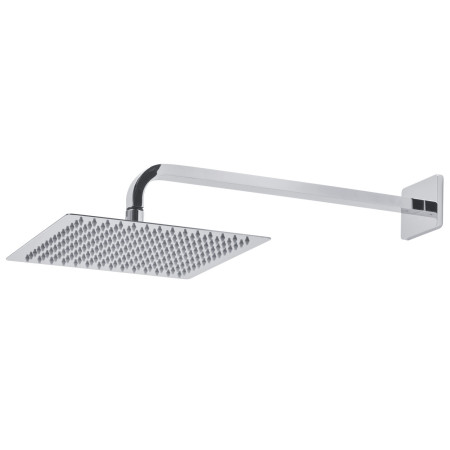 Tavistock Square Fixed Chrome Shower Arm