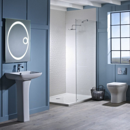 BTW475S Tavistock Structure Short Projection Back to Wall WC Bathroom Setting