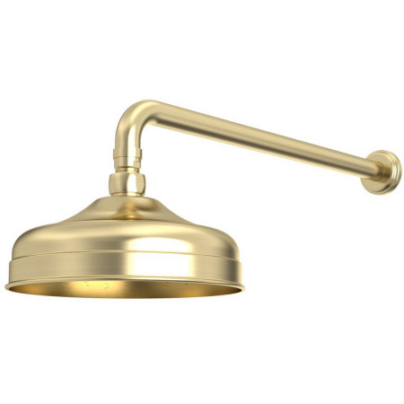 Tavistock Traditional Brushed Brass Shower Arm