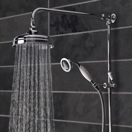 SVA1712 Tavistock Varsity Thermostatic Exposed Dual Function Shower Valve System Shower Heads