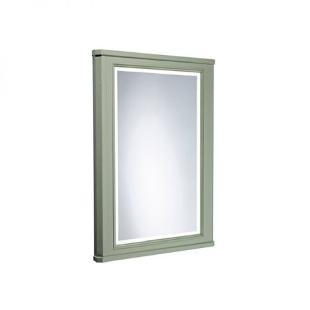 Tavistock Vitoria 450mm Framed Illuminated Mirror in Pebble Grey