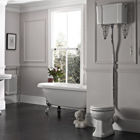 PL850S/CH850S/HLK850S Tavistock Vitoria High Level Pan with Cistern (6)