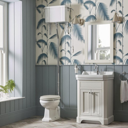 PL850S/CH850S/HLK850S Tavistock Vitoria High Level Pan with Cistern (5)