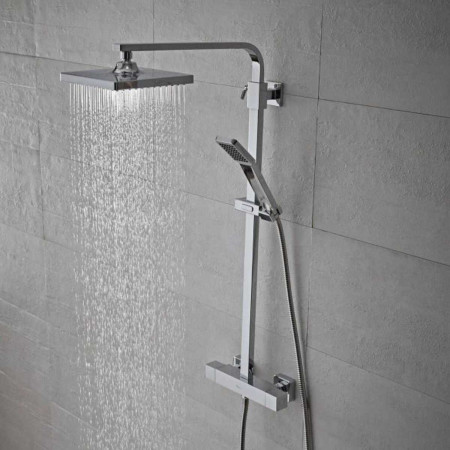 Tavistock Zone Dual Function Bar Valve Shower System Room Setting Water Drencher