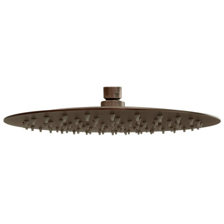 Vantara Stellar 250mm Round Fixed Shower Head in Brushed Bronze