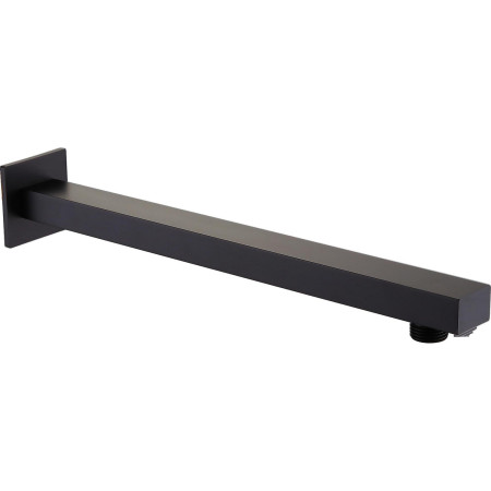 Vantara Stellar 380mm Square Wall Mounted Shower Arm in Black