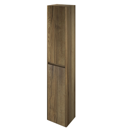 Vantara Cruise 300mm Wall Hung Tall Unit in Tobacco Oak