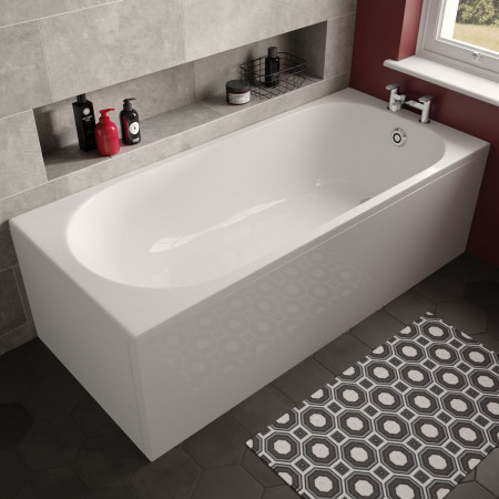 Vantara Alexander 1680 x 685mm Single Ended Bath