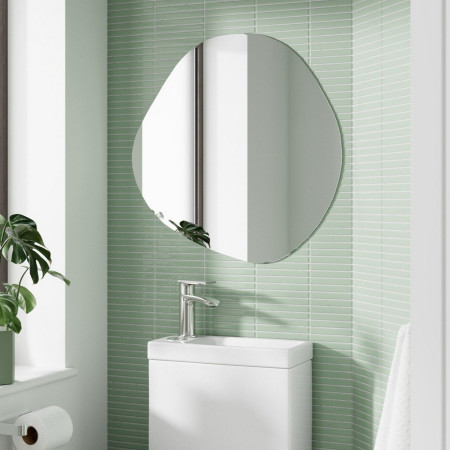 Vantara Rock 800 x 800mm Bathroom Mirror