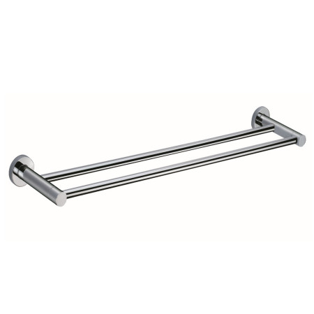 Vantara Spark Double Towel Rail in Chrome