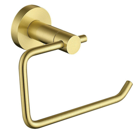 Vantara Spark Toilet Roll Holder in Brushed Brass