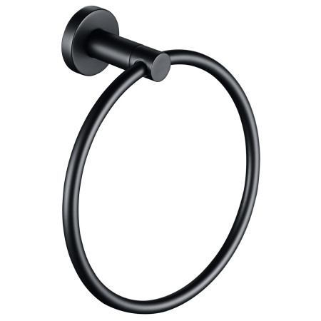 Vantara Spark Towel Ring in Black