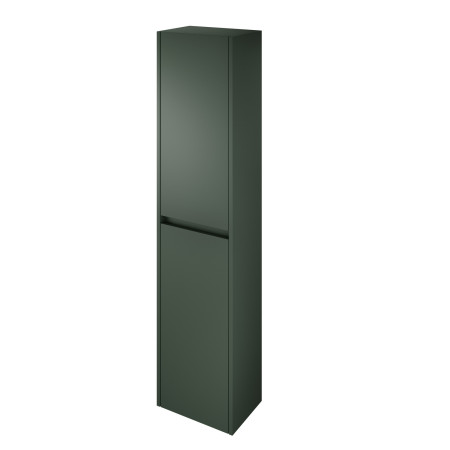 Vantara Active 350mm Wall Mounted Tall Storage Unit in Dark Sage Green