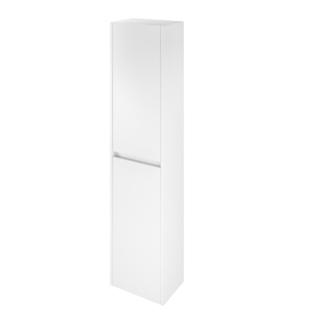 Vantara Active 350mm Wall Mounted Tall Storage Unit in White