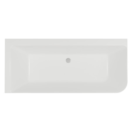 Vantara Modern Corner 1600 x 800mm Left Hand Freestanding Bath
