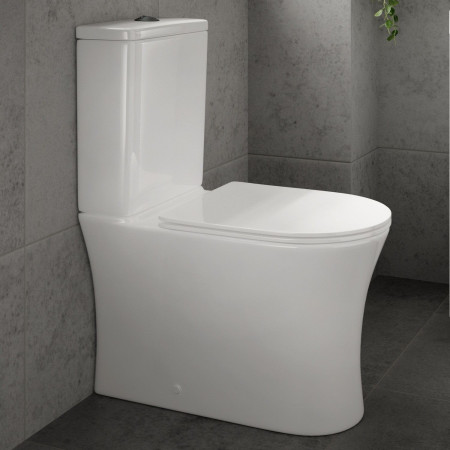 VAGEN4W/VAGEN5 Vantara Genoa Rimless Close Coupled Closed Back WC and Seat Lifestyle