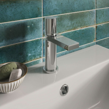 VAOBT1C Vantara Orbit Mono Basin Mixer with Waste in Chrome Lifestyle